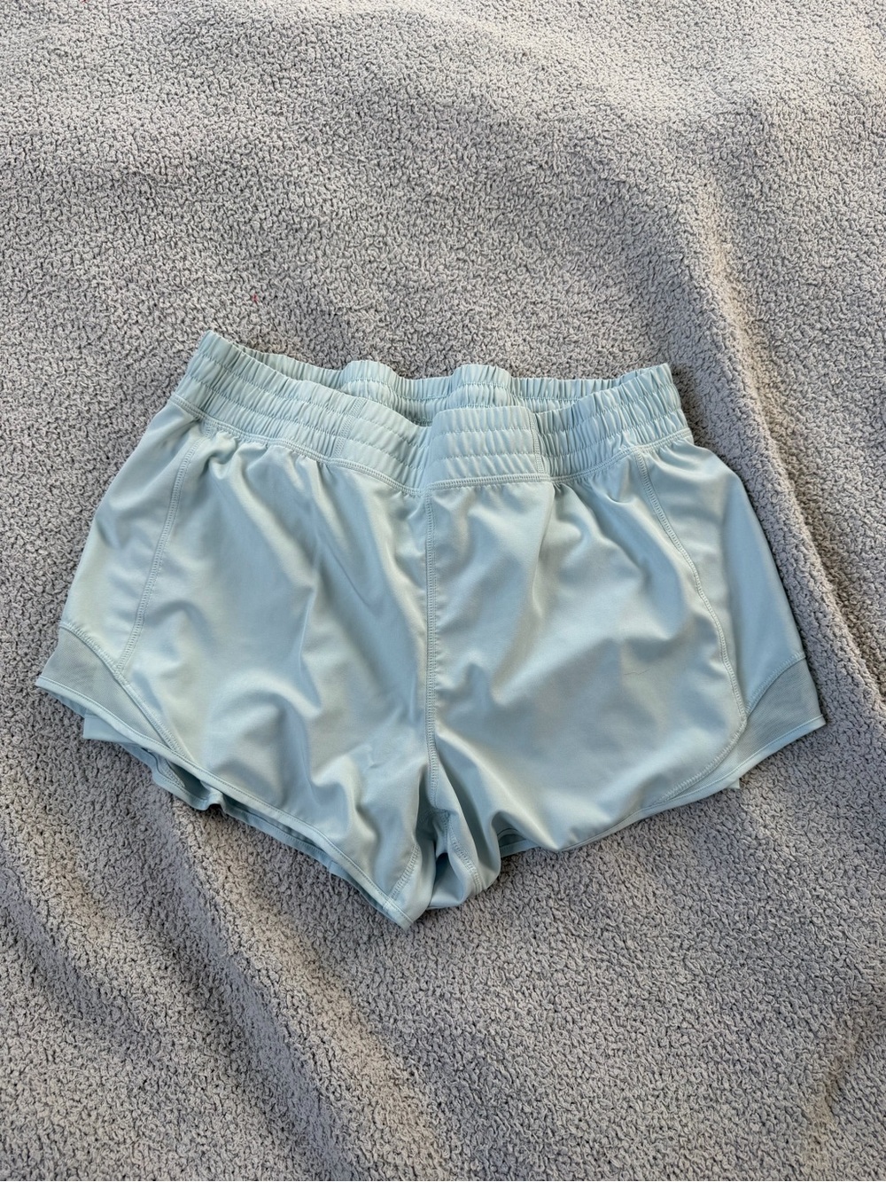 Mondetta Pale Blue Women's Athletic Shorts